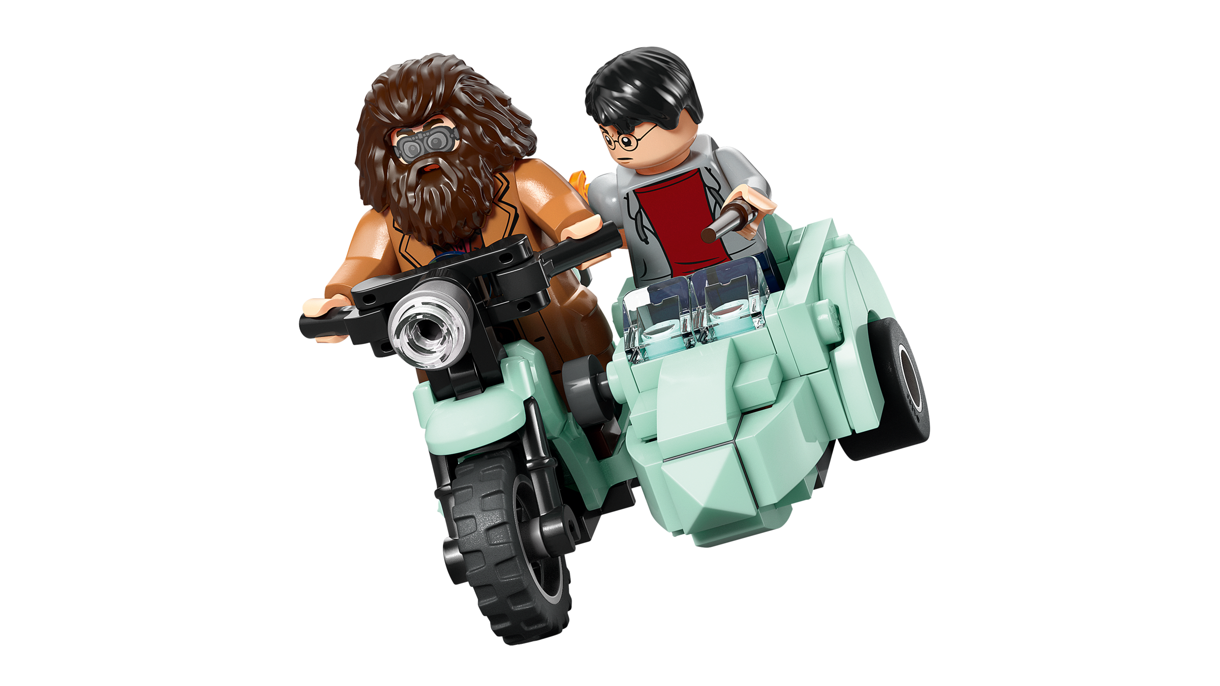 Lego Hagrid  Harrys Privet Drive Escape