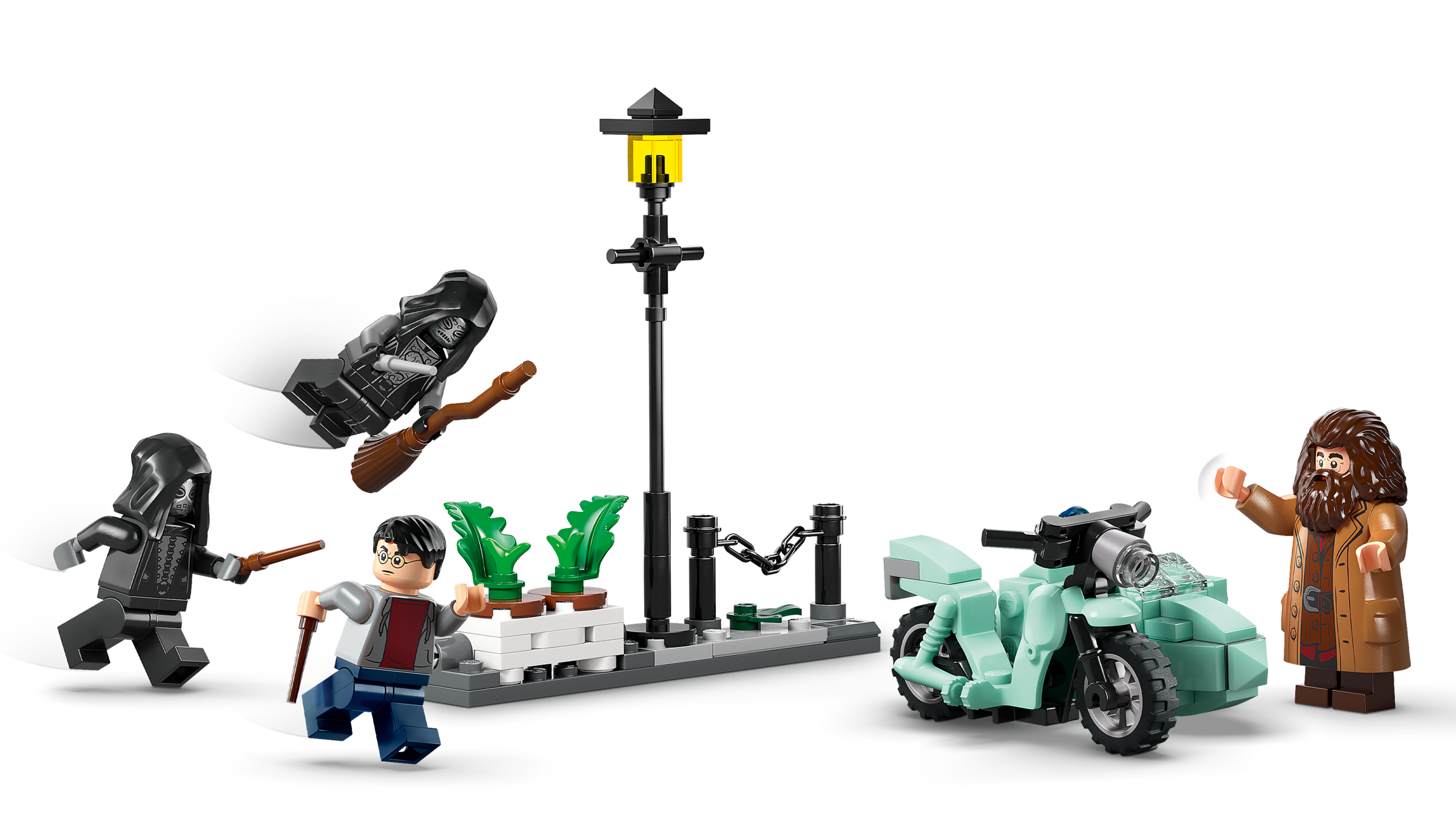 Lego Hagrid  Harrys Privet Drive Escape