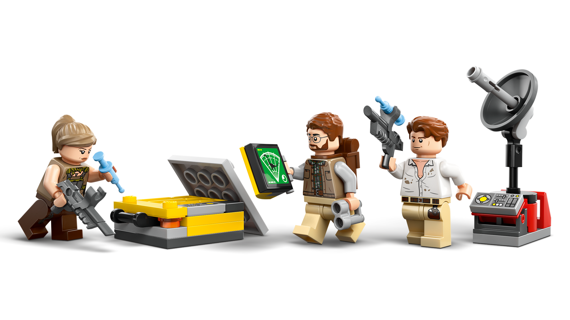 Lego Raptor  Titanosaurus Tracking Mission
