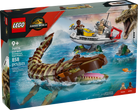 Lego BrickBuilt Mosasaurus Boat Mission