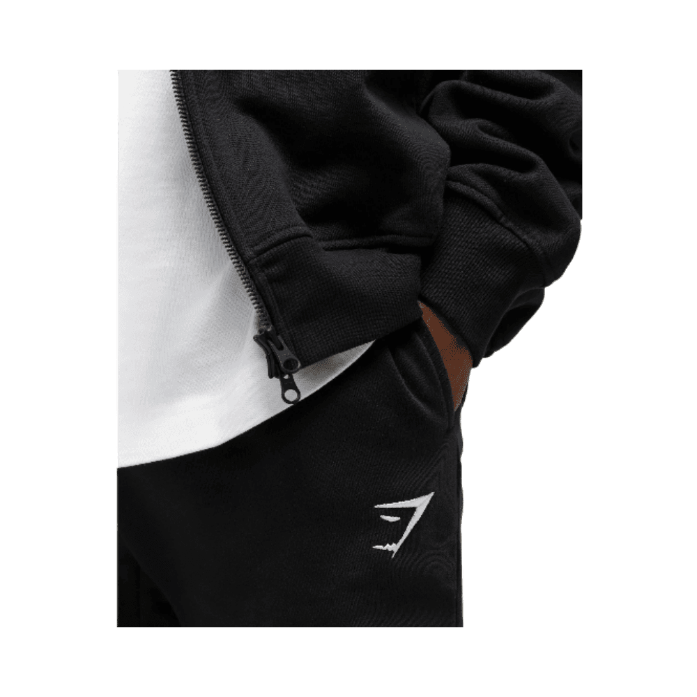 Gymshark Crest Joggers Black