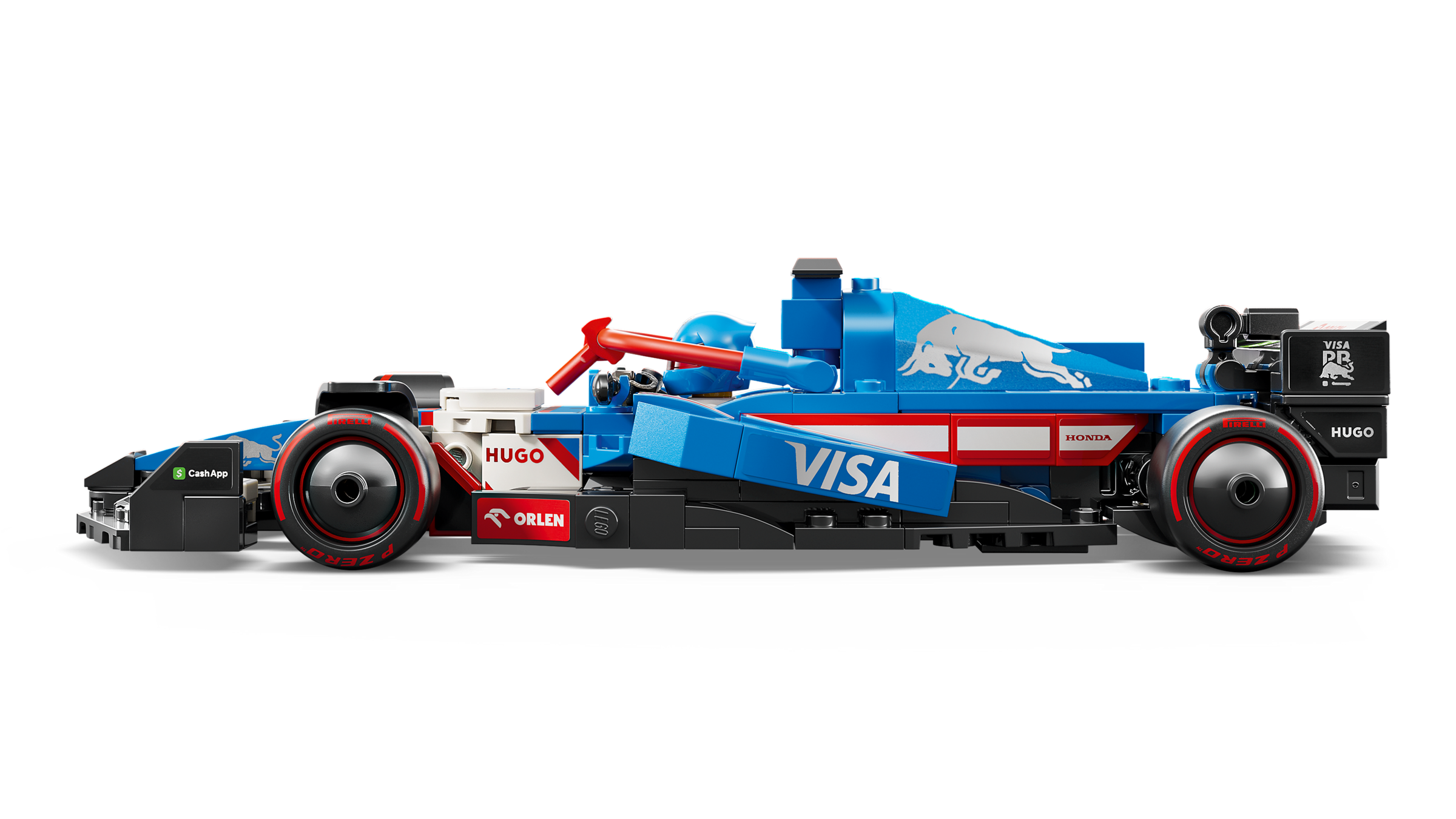 Lego Visa Cash App RB VCARB 01 F1 Race Car