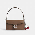 Coach Cherry Bag Charm Silver Red Apple