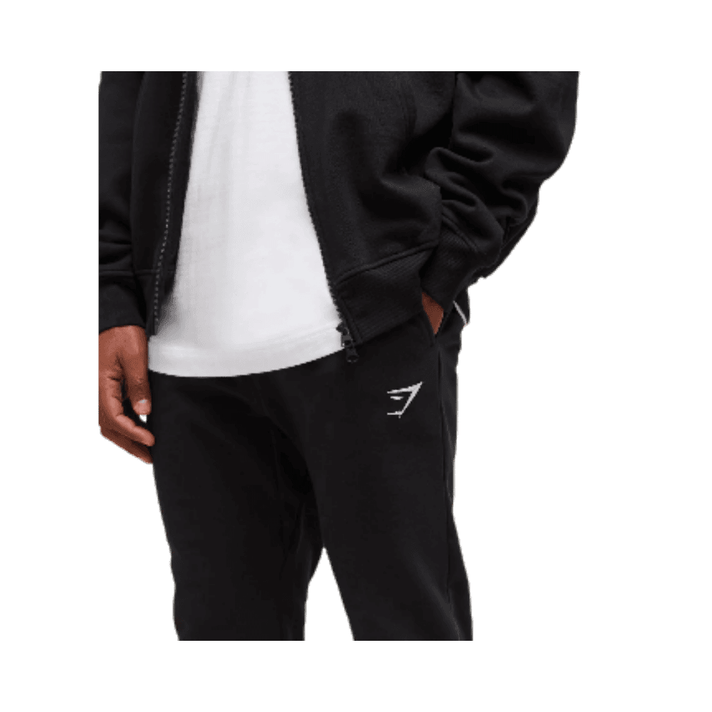 Gymshark Crest Joggers Black