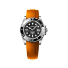 Seiko Mod Submariner Orange Strap
