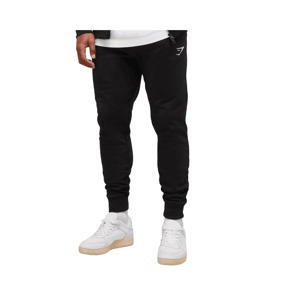 Gymshark Crest Joggers Black