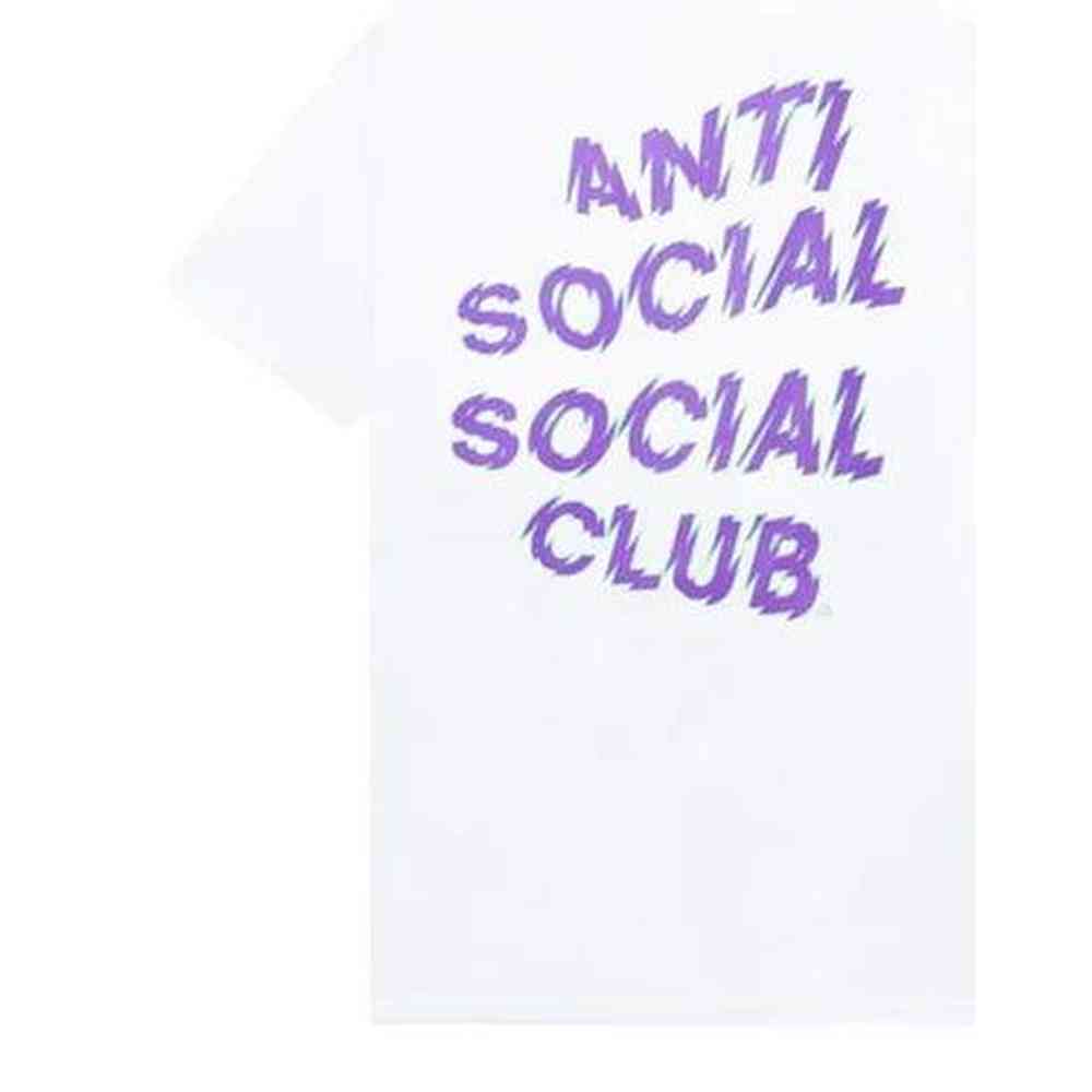Anti Social Social Club " Maniac Tee " WHITE - dawntown