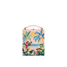 JW PEI Taya Tropical Parrot Pattern Book Shape Clutch Bag - Pink