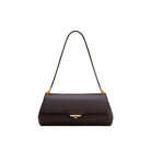 JW PEI Eloise Woven Shoulder Bag - Dark Brown