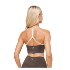 Gymshark Piping Sports Bra Walnut Brown