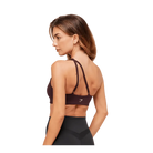 Gymshark One Shoulder Sports Bra Cherry Purple