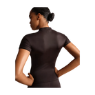 Nike X Skims Shine Women's Mock-Neck Short-Sleeve Top Phoenix