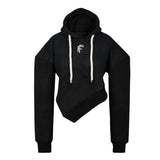 FL Cotton Fleece Asymmetric Hoodie