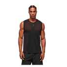 Gymshark Apex Seamless Tank Slim Fit Black/Carmine Red
