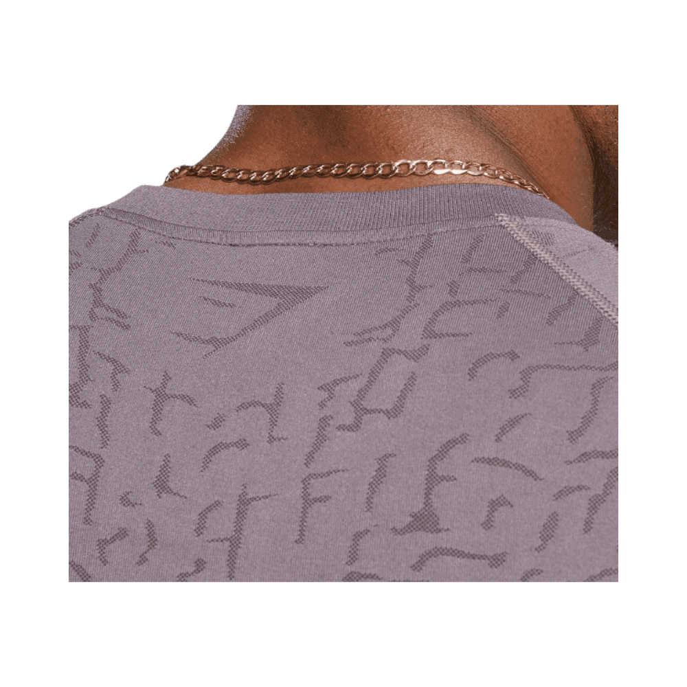 Gymshark Tectonic Seamless T Shirt Brushed Purple/Greyed Purple