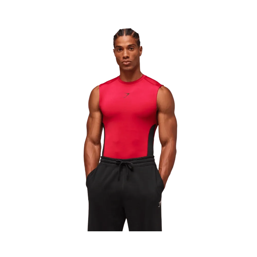Gymshark Element Tank Carmine Red