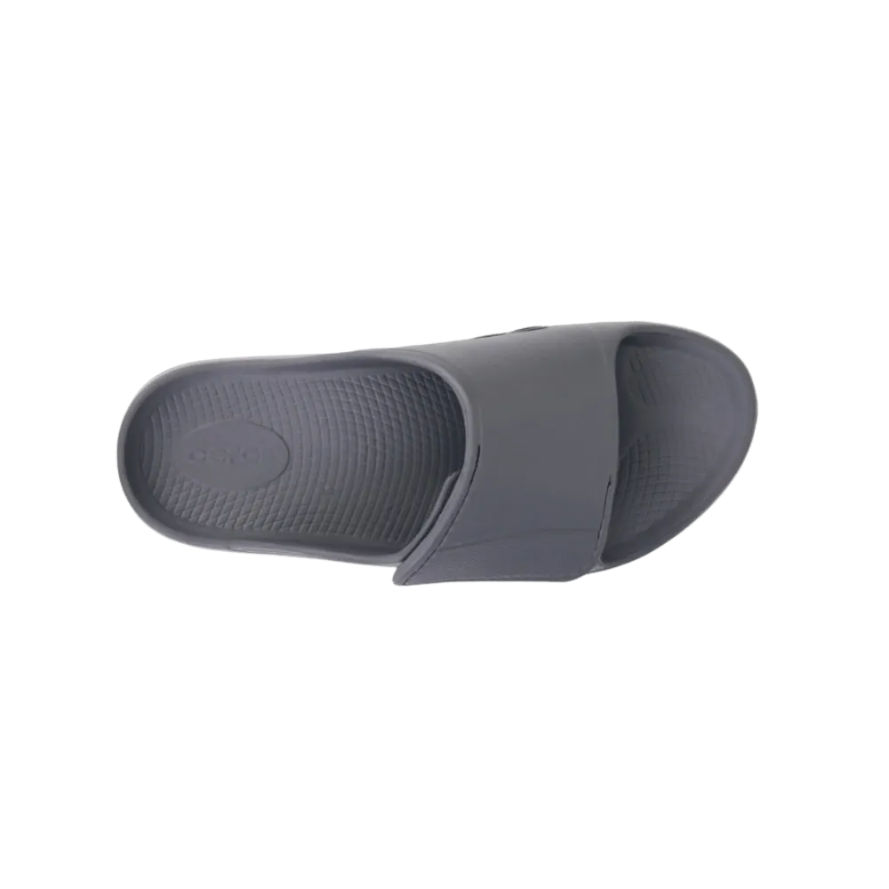 Oofos OOahh Sport Flex Sandal Slate