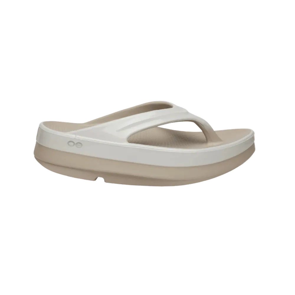 Oofos OOmega OOlala Stacked Sandal - Fog