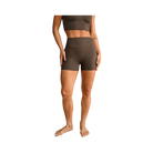 Nike X Skims Matte Women's High-Waisted 3" Boyshorts Dark Sepia