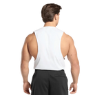 Gymshark Prime Drop Arm Tank White