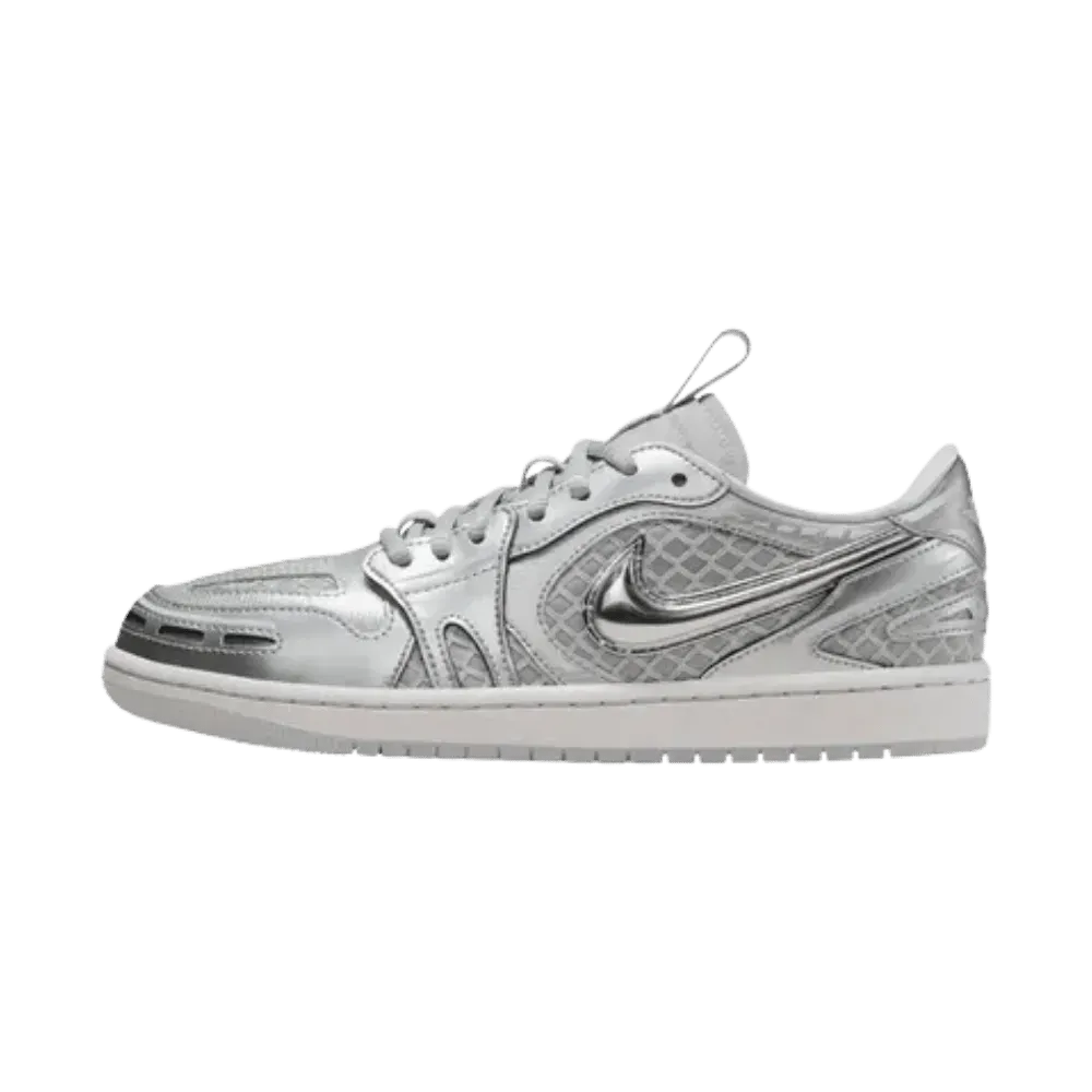 Nike Wmns Air Jordan 1 Low Method of Make V3 'Metallic Silver'