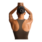 Nike X Skims Matte Women's Racerback Tank Top Dark Sepia