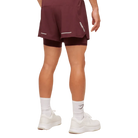 Gymshark Running 4" 2in1 Shorts Rich Maroon
