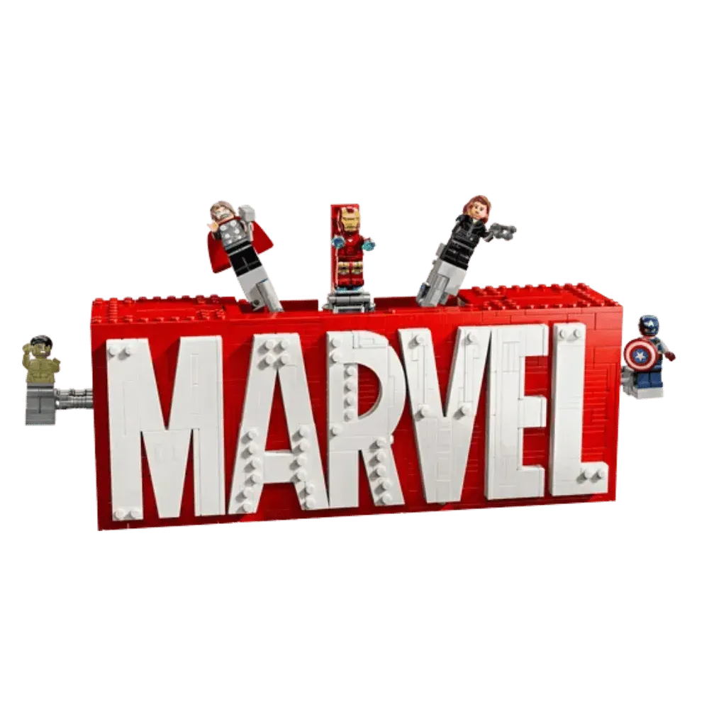 Lego MARVEL Logo & Minifigures