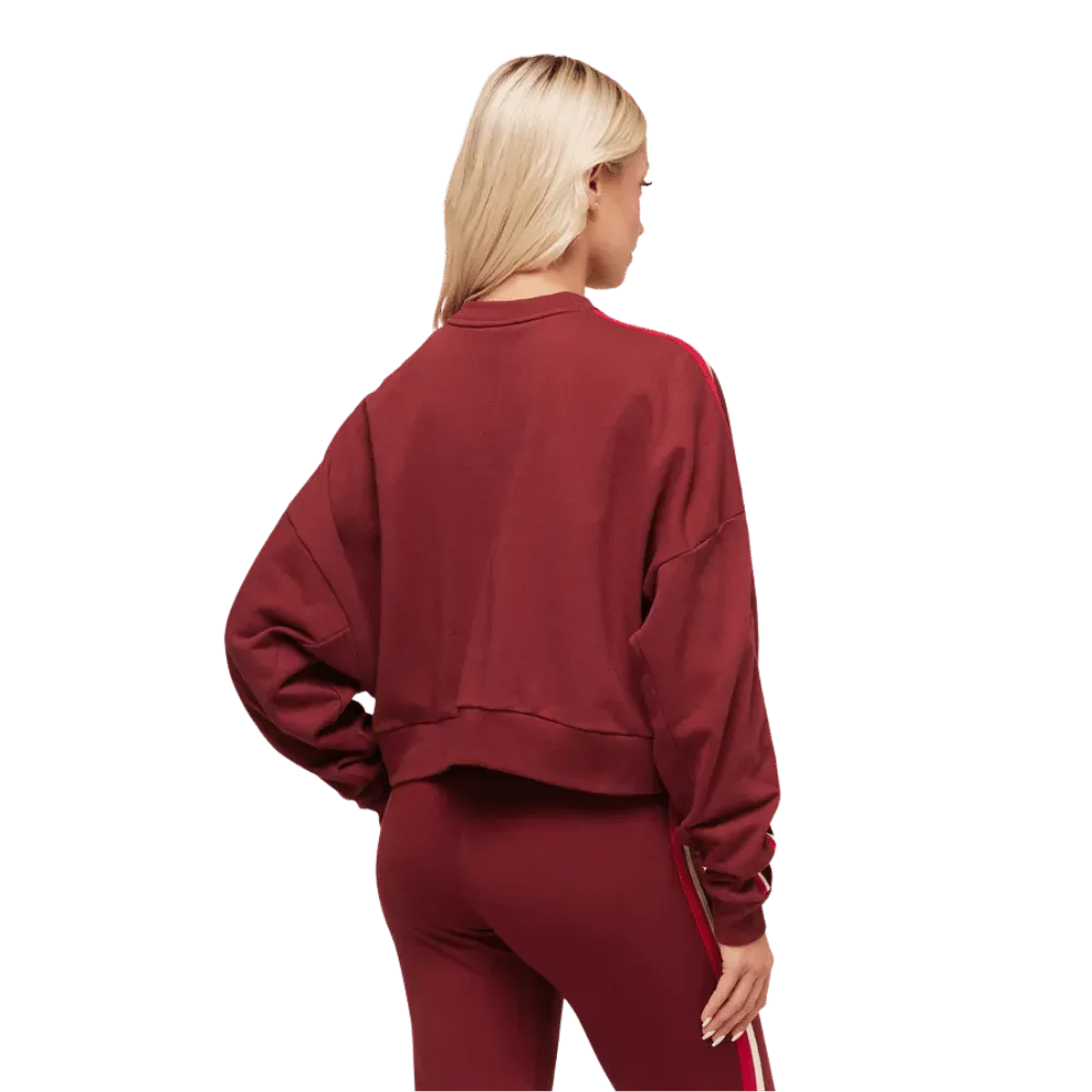 Gymshark Piping Midi Crew Neck Sets Red/Carmine Red/Soft White