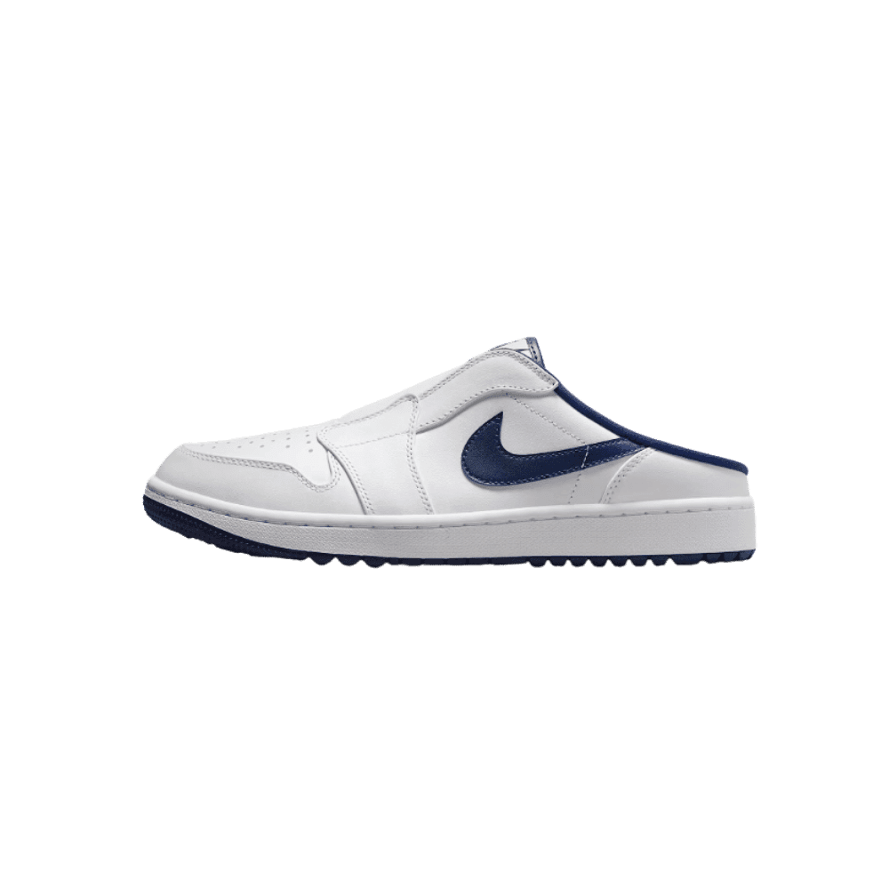 Nike Jordan 1 Mule Golf White Midnight Navy