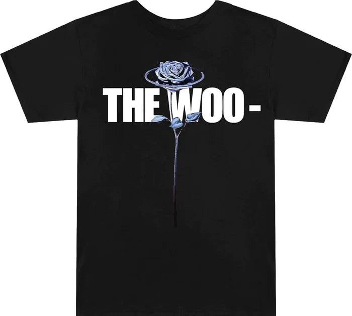 Vlone x Pop Smoke The Woo T-Shirt 'Black' - dawntown