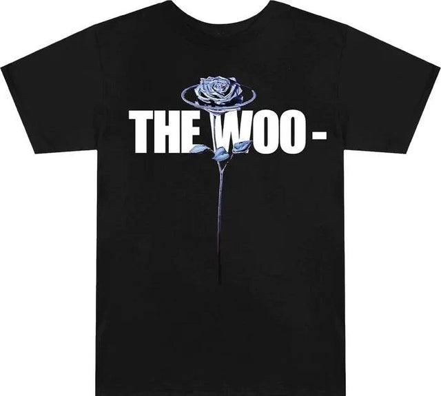 Vlone x Pop Smoke The Woo T-Shirt 'Black' - dawntown