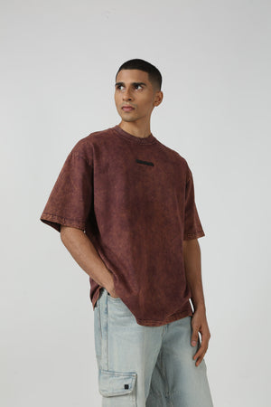 Washed Past Burgundy T-shirt