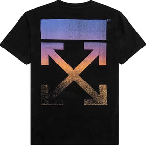 Off-White Degrade Arrow Slim Tee 'Black/Multicolor'