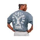 Gymshark Lifting Club Flex T-Shirt Iron Blue