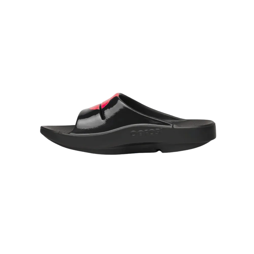 Oofos OOahh Limited Slide Sandal - Hibiscus