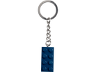 Lego Earth Blue 2x4 Key Chain