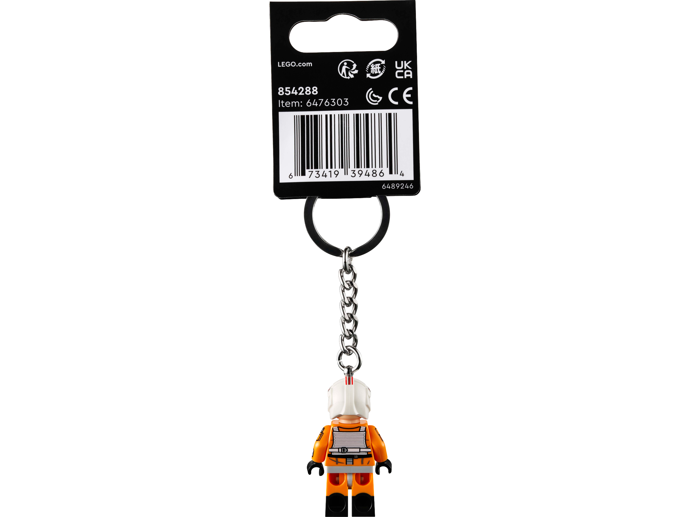 Lego Luke Skywalker Pilot Key Chain