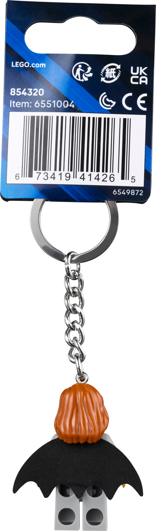 Lego Batgirl Key Chain