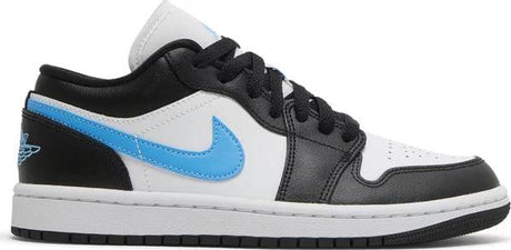 Wmns Air Jordan 1 Low 'Black University Blue' - dawntown