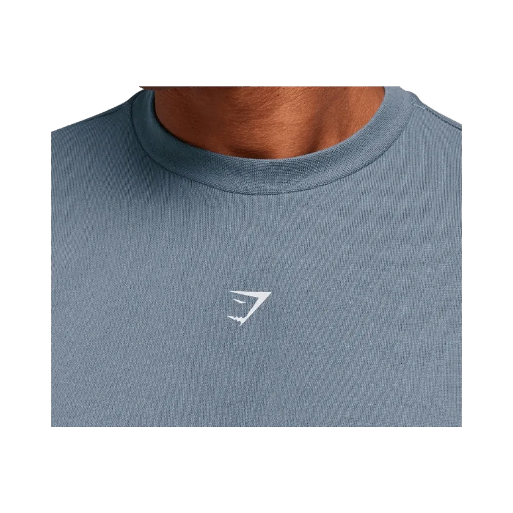 Gymshark Lifting Club Flex T-Shirt Iron Blue