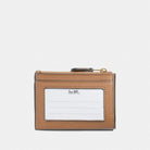 Coach Mini Skinny Id Case Gold Taupe