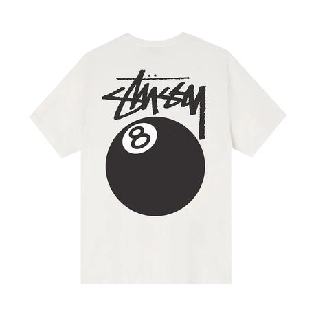 Stussy 8 Ball Pigment Dyed Tee 'Natural' - dawntown