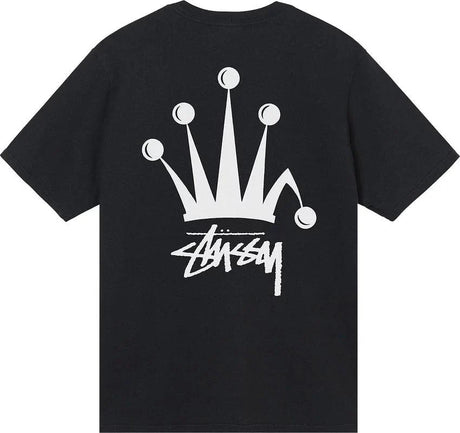 Stussy Regal Crown Pigment Dyed Tee 'Black' - dawntown