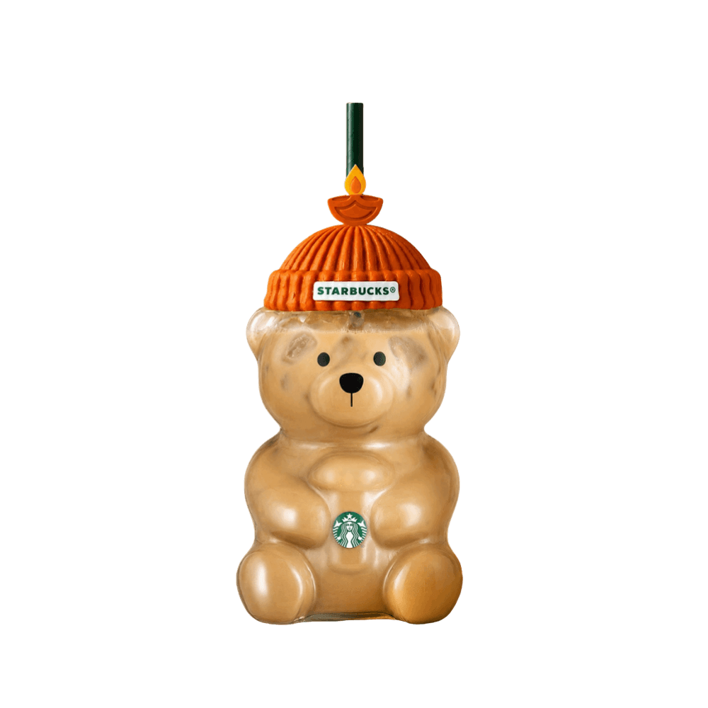 Starbucks Diwali Bearista Glass Tumbler Cup