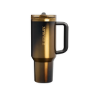 Stanley The Quencher ProTour Flip Straw Tumbler 40 OZ Black Honey