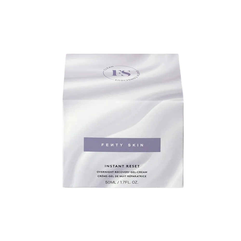 Fenty Instant Reset Brightening Overnight Recovery Gel-Cream with Niacinamide + Kalahari Melon Oil