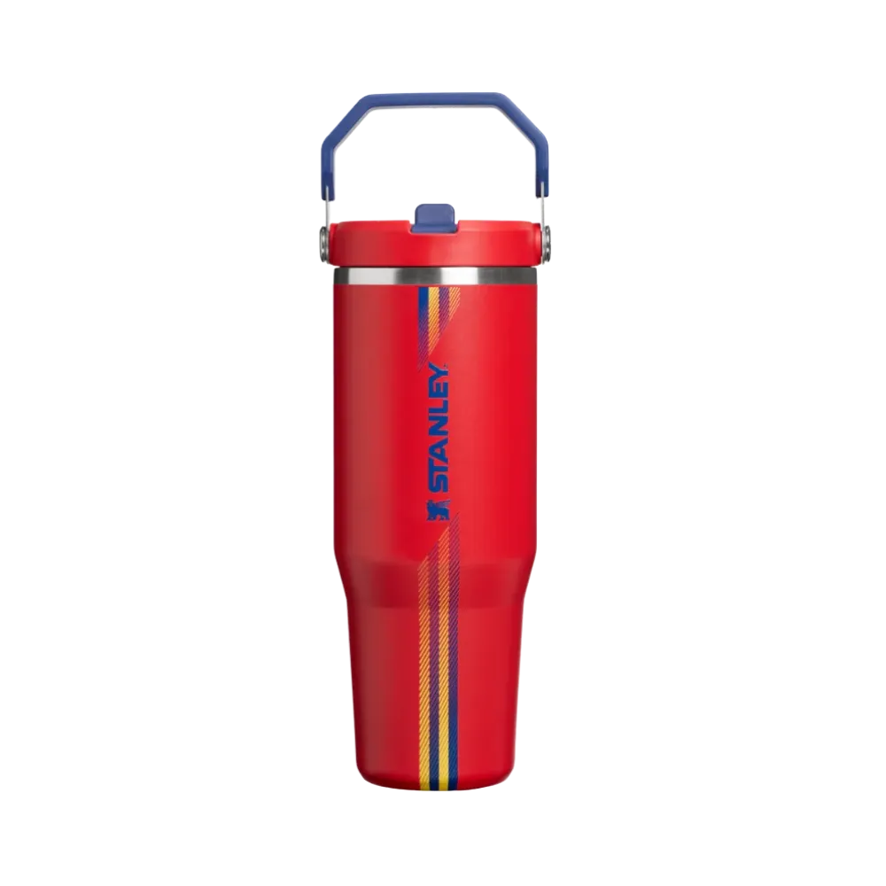 Stanley Country Collection Iceflow Tumbler Team Red Dark Blue 30 OZ