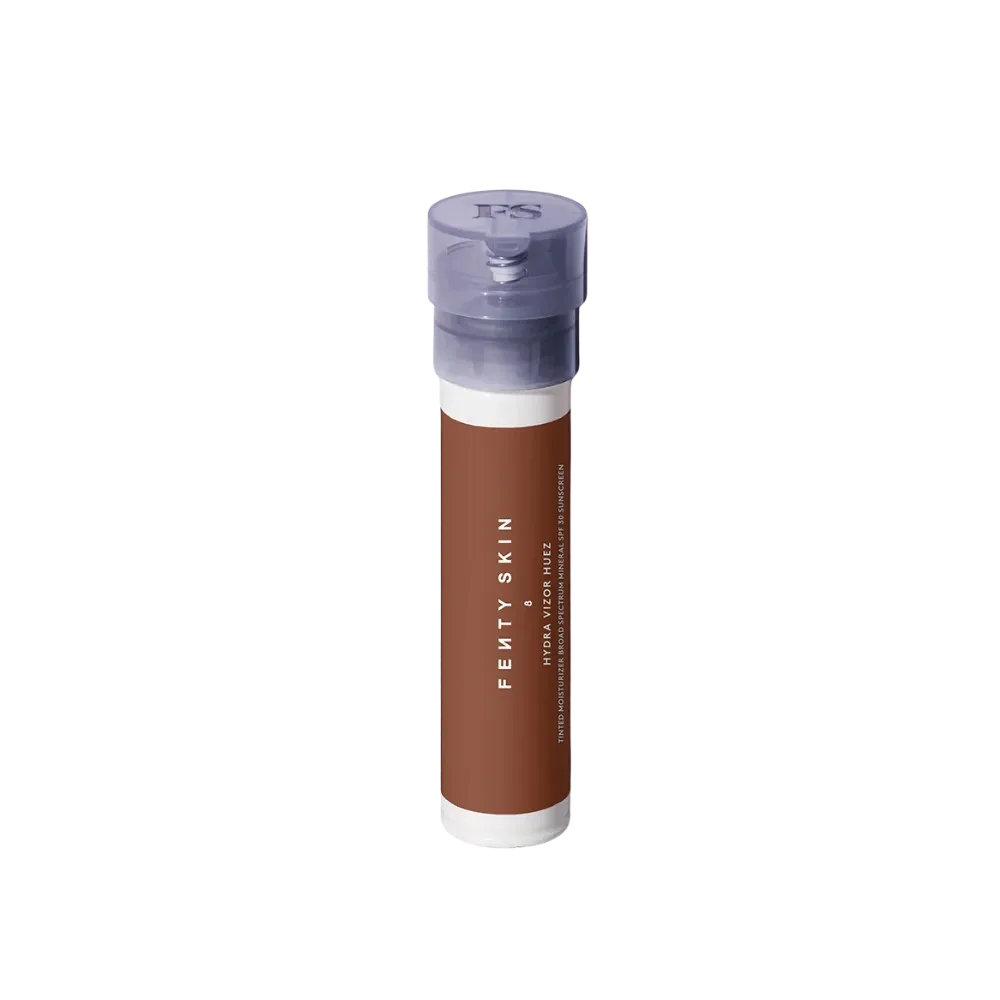 Fenty Hydra Vizor Huez Tinted Moisturizer Broad Spectrum Mineral SPF 30 Sunscreen Refill 8 - Medium Deep