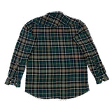 Richés Garçons Club  Distressed Motif Flannel Green